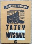 Witold H. Paryski • Tatry wysokie. Przewodnik taternicki 19