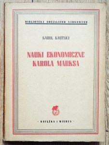Karol Kautsky • Nauki ekonomiczne Karola Marksa