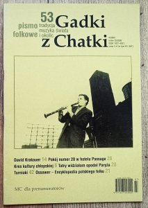 Gadki z Chatki. Pismo folkowe 53/2004
