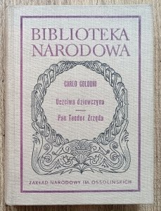 Carlo Goldoni • Uczciwa dziewczyna. Pan Teodor Zrzęda