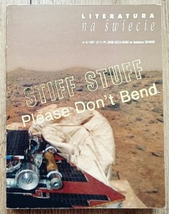 Literatura na świecie 6/1997 Stiff Stuff, John Barth, Frank O'Hara, John Ashbery, Donald Barthelme