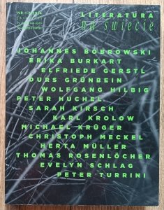 Literatura na Świecie 1-2/2014 (510-511) / Herta Muller, Johannes Bobrowski