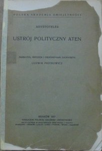 Arystoteles • Ustrój polityczny Aten