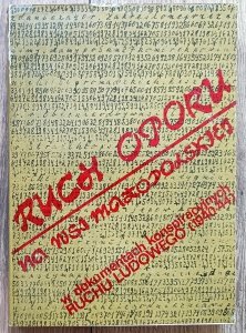 Ruch oporu na wsi małopolskiej w dokumentach konspiracyjnych ruchu ludowego 1940-1944 / dedykacja Józef Buszko