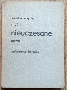 Stanisław Jerzy Lec • Myśli nieuczesane nowe