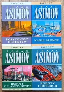 Isaac Asimov • Cykl Roboty 1-4 komplet