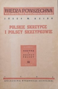 Józef W. Reiss • Polskie skrzypce i polscy skrzypkowie