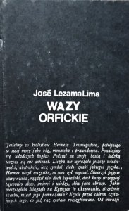 Jose Lezama Lima • Wazy orfickie 