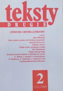 Teksty Drugie 2/1995 • Literatura i historia (literatury), Ukraina romantyków, Mickiewicz