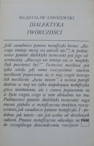 Władysław Stróżewski • Dialektyka twórczości