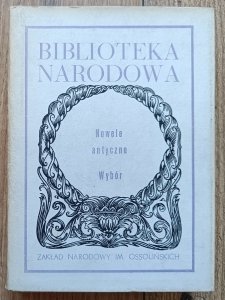 Nowele antyczne. Wybór BN / Hedorot, Tacyt, Ksenofont, Ezop, Lukian
