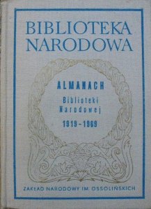 Almanach Biblioteki Narodowej 1919-1969