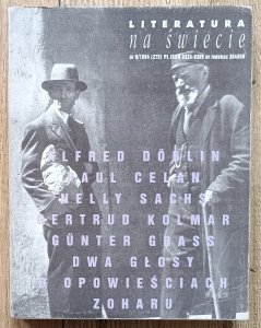 Literatura na świecie 6/1994 (275) / Paul Celan, Nelly Sachs, Alfred Doblin