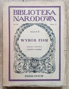 Tacyt • Wybór pism