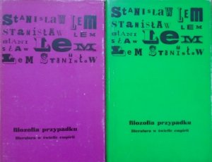 Stanisław Lem • Filozofia przypadku [komplet]