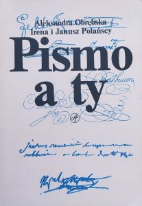 Aleksandra Obrębska, Irena i Janusz Polańscy • Pismo a ty [grafologia]