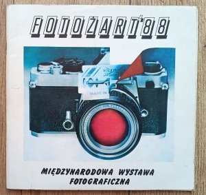 Fotożart 88: Międzynarodowa Wystawa Fotograficzna / katalog