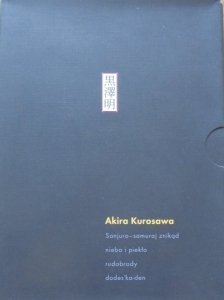 Akira Kurosawa • 1962-1970. Sanjuro - samuraj znikąd. Niebo i piekło. Rudobrody. Dodes'ka-den • 4DVD