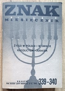 Znak 2-3/1983: Katolicyzm - judaizm. Żydzi w Polsce i na świecie