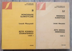 Leszek Moszyński • Język Kodeksu Zografskiego