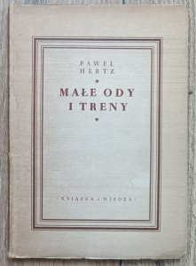 Paweł Hertz • Małe ody i treny