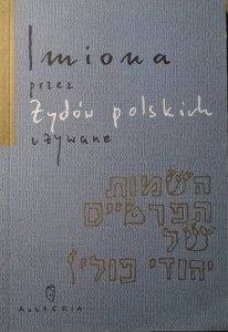 Imiona przez Żydów polskich używane