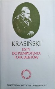 Zygmunt Krasiński • Listy do plenipotenta i oficjalistów 