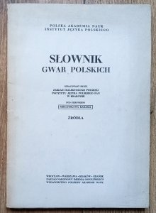 Słownik gwar polskich: źródła