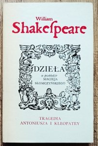 William Shakespeare • Tragedia Antoniusza i Kleopatry