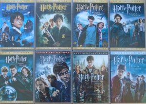 Harry Potter • komplety zestaw • 8xDVD
