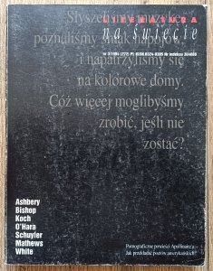 Literatura na świecie 3/1994 (272) • Kenneth Koch, John Ashbery, Harry Mathews, Frank O'Hara, Elizabeth Bishop