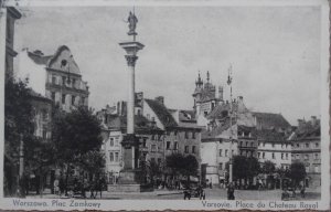 Warszawa. Plac zamkowy. Fot. Smogorzewski