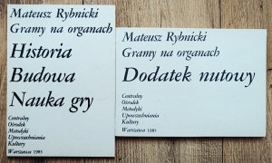 Mateusz Rybnicki • Gramy na organach. Historia, budowa, nauka gry + dodatek nutowy