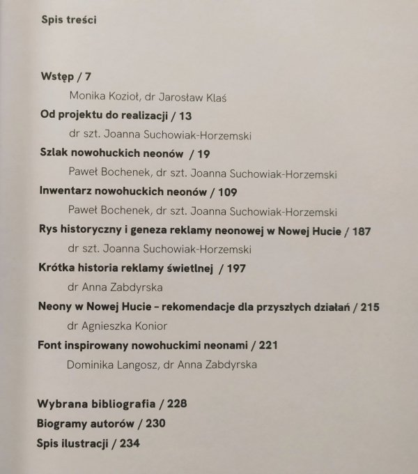 Przewodnik po neonach Nowej Huty