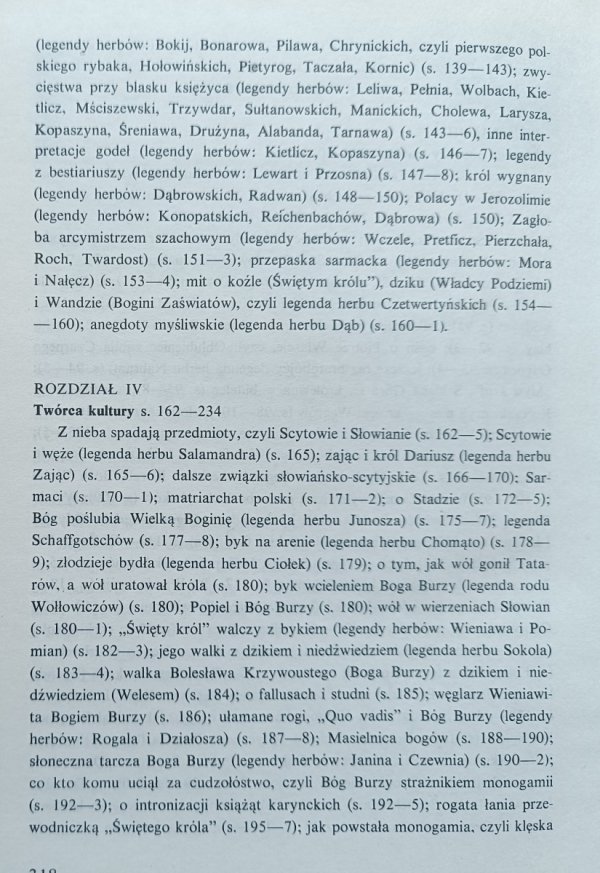 Marek Derwich, Marek Cetwiński Herby, legendy, dawne mity