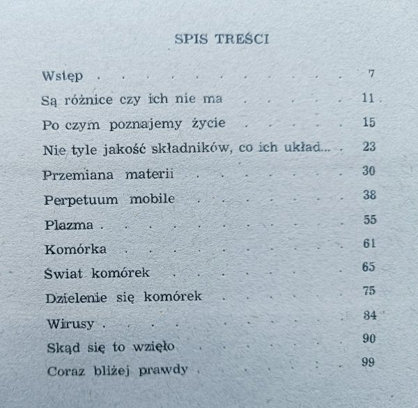 Jan Żabiński U podstaw życia