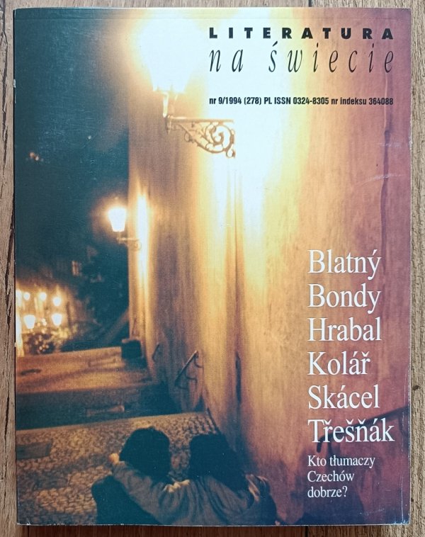 Literatura na Świecie 9/1994 (278) / Literatura czeska