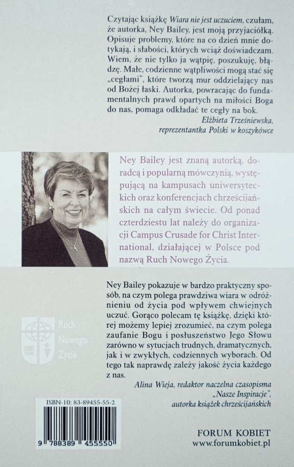 Ney Bailey Wiara nie jest uczuciem