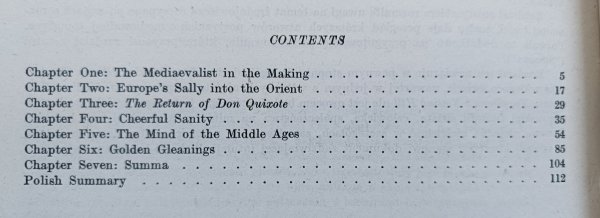 Przemysław Mroczkowski The Medievalism of G. K. Chesterton. A Critical Enquiry