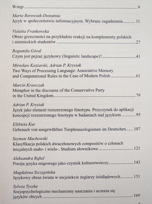 Język w poznaniu 2