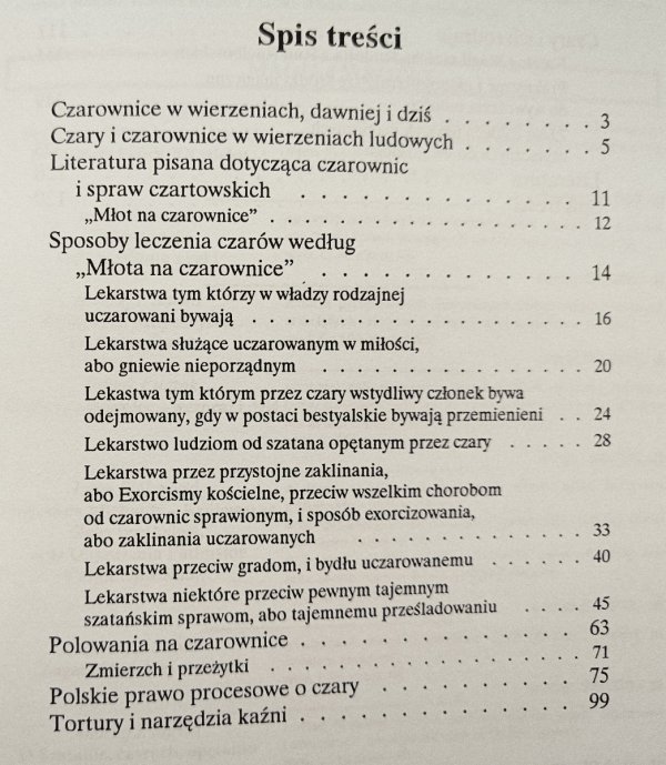 Antoni Łuczak Czary i czarownice wczoraj i dziś