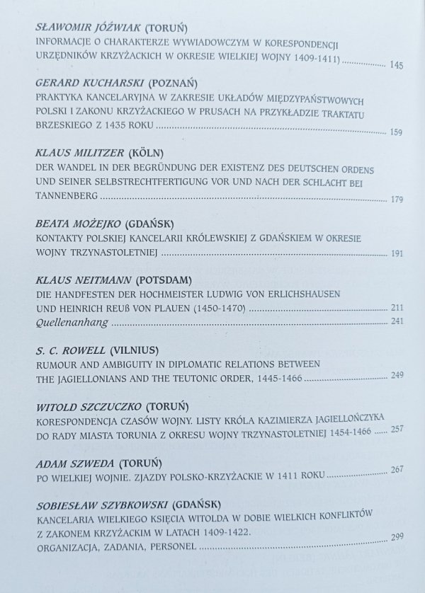 Kancelaria wielkich mistrzów polska królewska w XV wieku