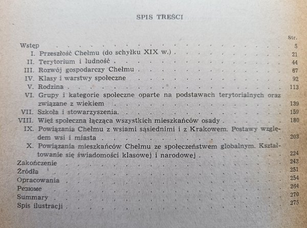 Przeobrażenia społeczne wsi podmiejskiej. Podkrakowska osada Chełm w latach 1900-1967