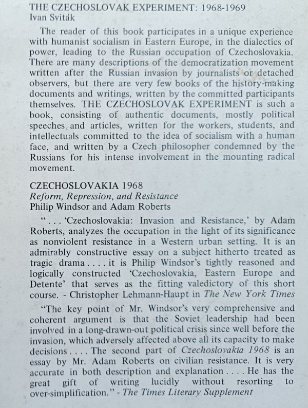 Vojtech Mastny The Czechs Under Nazi Rule. The Failure of National Resistance 1939-1942