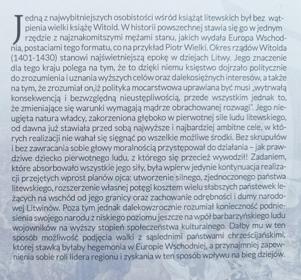 Karl Heinl Witold i Krzyżacy. Stosunki księcia litewskiego Witolda z zakonem krzyżackim w Prusach