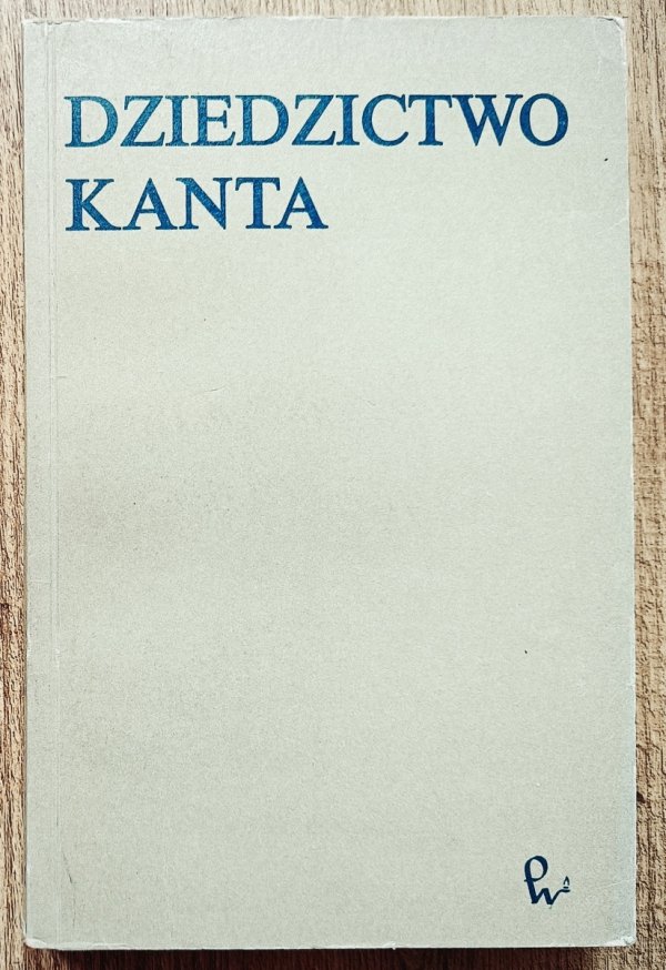 red. Jan Garewicz Dziedzictwo Kanta
