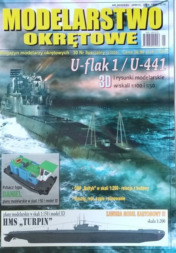 Modelarstwo okrętowe. Magazyn modelarzy okrętowych numer 30 2/2020