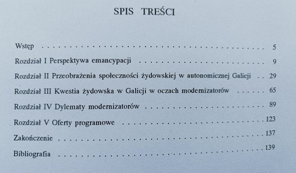 Tomasz Gąsowski Między gettem a światem. Dylematy ideowe Żydów galicyjskich na przełomie XIX i XX wieku