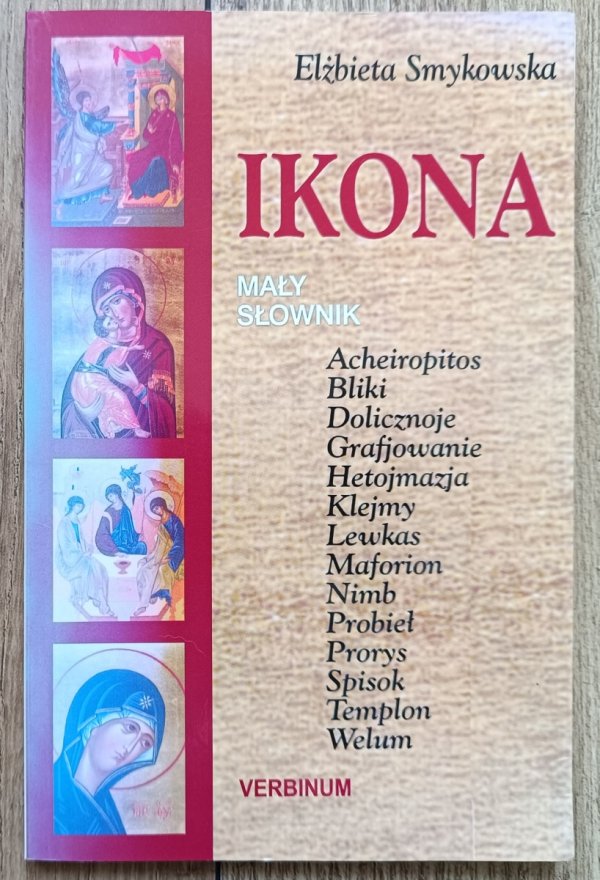 Elżbieta Smykowska Ikona: mały słownik