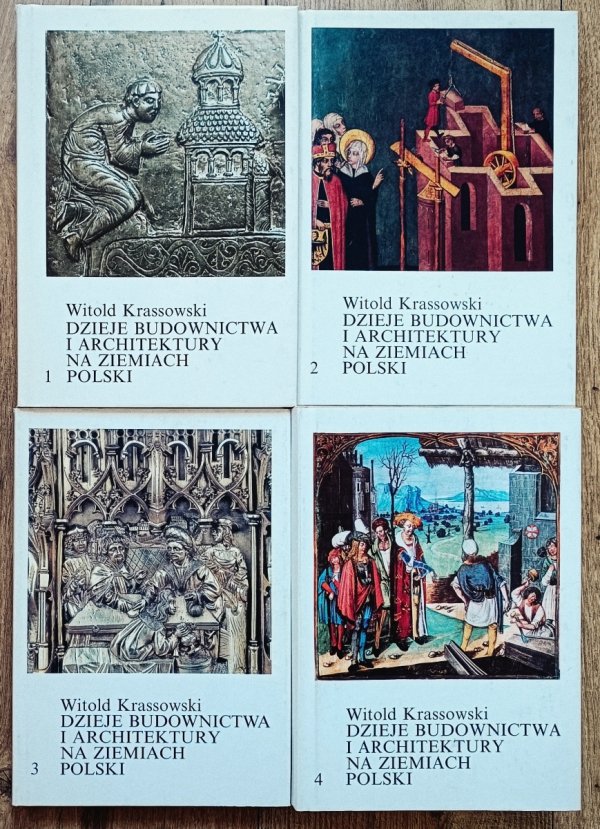 Witold Krassowski Dzieje budownictwa i architektury na ziemiach Polski [komplet]